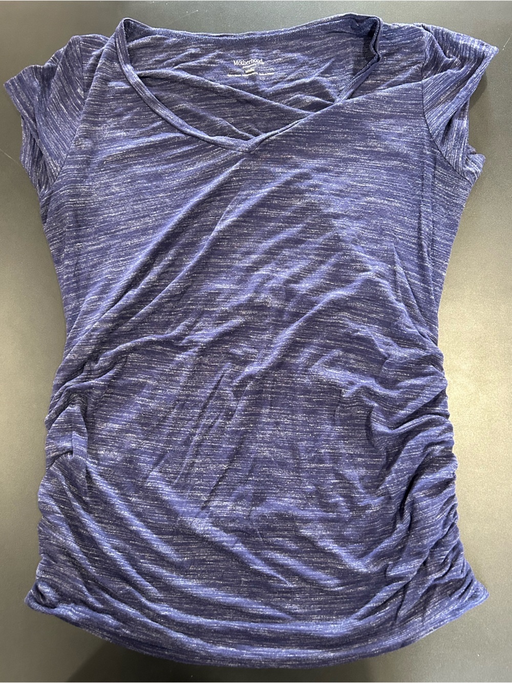 Motherhood Maternity Navy Heather T-Shirt